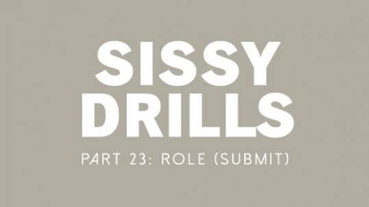 Sissy Drills - Part 23 - Role (Submit)